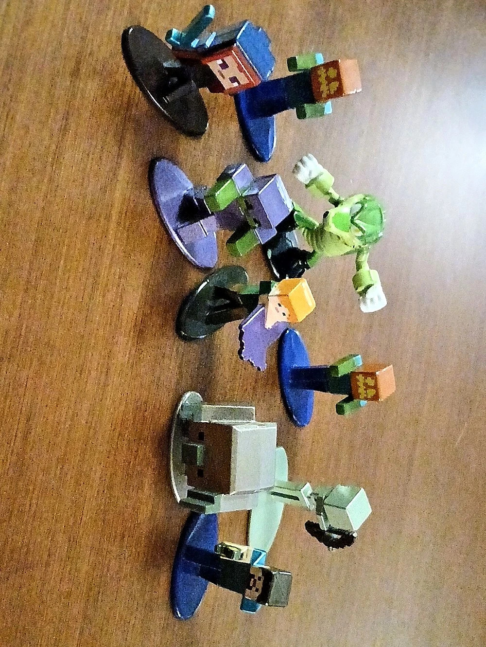 Jada Toys Minecraft/Sega Nano Metalfigs Die-Cast Figures Lot Of 9